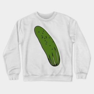 Pickles Green Cucumber Crewneck Sweatshirt